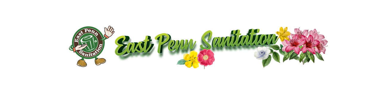 East Penn Sanitation Header Spring Flowers Logo