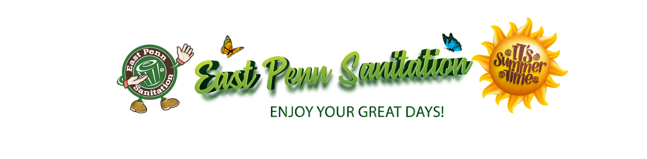 East Penn Sanitation Header Spring Flowers Logo